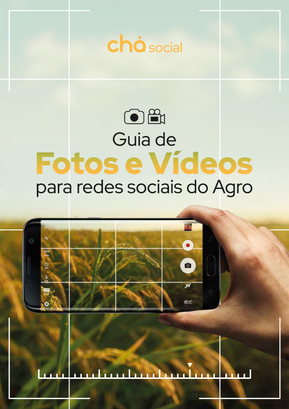 Guia de fotos e videos para redes sociais do Agro ebooks grátis